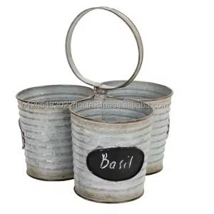 Meilleure vente Caddy moderne en métal galvanisé Design sculpté écologique pour les restaurants à boire Remises en gros - Product Image 1