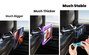 Support de tablette universel pour voiture LISEN avec rotation à 360 degrés, bras pliable pour iPad Pro Air Mini <span class=keywords><strong>Samsung</strong></span> <span class=keywords><strong>Galaxy</strong></span> Tab, siège arrière, voyage pour enfants - Product Image 5