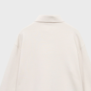 เสื้อสเวตเชิ้ตเด็กผู้ชาย คุณภาพสูง ระบายอากาศได้ดี น้ำหนักเบา ปกพับได้ / สวมใส่สบาย ราคาโรงงาน บริการ OEM สีพื้น - Product Image 5