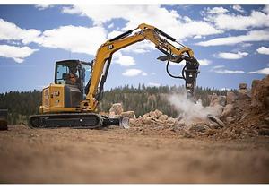 Excavatrice d'occasion Caterpillar 305E CR 2022 4 tonnes Capacité de la benne de 1,5 m - Product Image 3