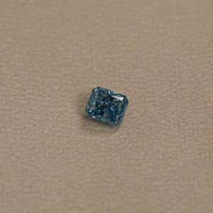 2.0 CT Blue Radiant Cut Loose Lab Grown CVD Diamond Bijoux exquis avec certificat Fancy Blue Color Filled - Product Image 1