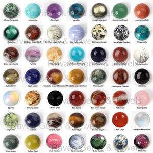 Haute Qualité 12mm Flatback Cabochon Top Poli Malachite Quartz Naturel Lisse Guérison Lâche Bijoux Pierres Précieuses pour La Vente En Gros - Product Image 2