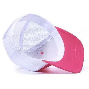 บริการ OEM หมวกแก๊ปทรงทรัคเกอร์ทันสมัยใหม่ ผ้าฝ้าย 100% ระบายอากาศได้ดีและกันน้ำ คุณภาพสูง สำหรับทุกเพศ ขายดี ผลิตในปากีสถาน - Product Image 6
