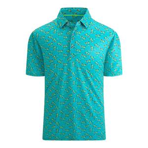 Casual manga corta botón clásico Polo camiseta moda verano cuello pulóver Golf camisa personalizada hombres Knit Polos - Product Image 1