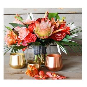 Tarro de vela de Metal multicolor para evento de Navidad, fiesta, decoración de iluminación de mesa, tarros de vela de hierro de forma redonda - Product Image 1