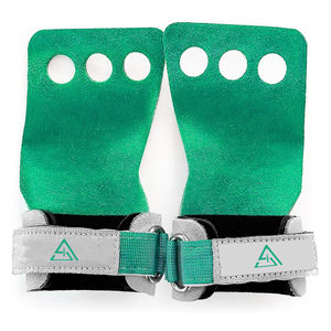 Guantes sin Dedos para Gimnasia, Agarres para Gimnasio sin Orificios, para Entrenamiento, Levantamiento de Pesas, Soporte para la Palma de la Mano, Fitness - Product Image 4