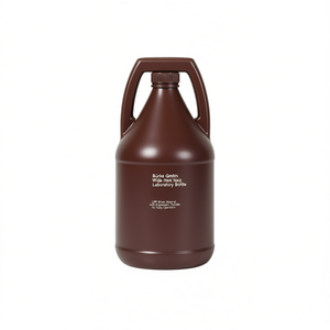 ขวดห้องปฏิบัติการแบบปากกว้าง ความแม่นยำสูง ทำจากวัสดุ LDPE สีน้ำตาล พร้อมหูจับตามหลักสรีรศาสตร์เพื่อการใช้งานที่ง่ายดาย Burkle GmbH - Product Image 3