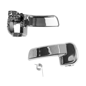 Ensemble de poignées de porte intérieures chromées avant-arrière droite-gauche pour Nissan Qashqai J10, JJ10 - Product Image 3