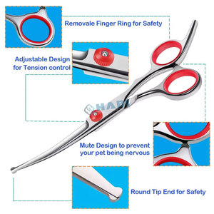 Meilleurs ciseaux de toilettage pour animaux de compagnie en acier inoxydable Ciseaux professionnels de toilettage pour animaux de compagnie de haute qualité Fabricant en gros - Product Image 6