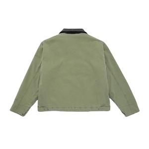 Veste de travail vintage personnalisée, style streetwear, hiver, homme, toile de coton, réversible, respirante, broderie - Product Image 2