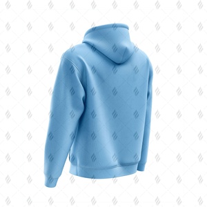 Sweat-shirt classique pour homme 350Gsm Poids lourd 100% coton Tricoté Couleur unie Vêtement décontracté Respirant Anti-rides Séchage rapide - Product Image 4