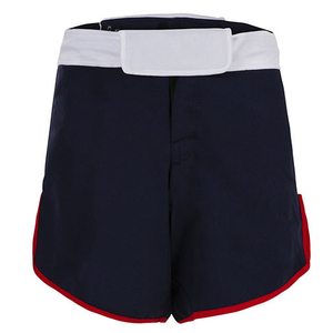 Pantalones cortos de Karate elásticos de alta calidad personalizados al por mayor para hombres y mujeres, ropa deportiva sublimada personalizada para MMA Fight Kickboxing para mujeres - Product Image 6