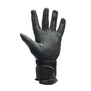 Nouveaux gants de moto en cuir perforé noir pour hommes, gants de course automobile, gants en cuir véritable pour hommes - Product Image 6