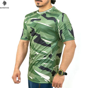 เสื้อยืดสำหรับผู้ชายเสื้อยืดผ้าคอตตอน100% 200กรัมระบายอากาศได้ดีสไตล์ฮิปฮอปสีพื้น - Product Image 5