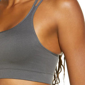 Sujetadores Deportivos de Yoga para Mujer de Alta Calidad 2024, Venta al por Mayor, Sin Costuras, Transpirables, de Alta Sujeción, Personalizados, con Logotipo Simple en la Parte Delantera - Product Image 4