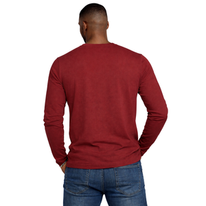 Maglietta a maniche lunghe Kappa Alpha Psi J5 Crimson Chenille con ricamo Nupe 1911 Greek Fraternity Maglietta da uomo in cotone premium - Product Image 2