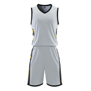 Conjunto de Uniforme de Baloncesto para Hombre al por Mayor, Tejido Transpirable de Secado Rápido, Colores de Equipo Personalizables, Diseño sin Mangas para Verano, para Mayor Comodidad - Product Image 4