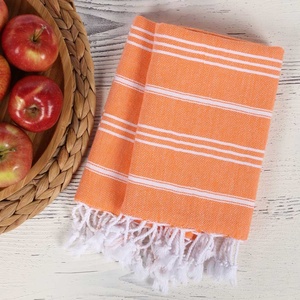 Turkish Cotton <b>Striped</b> <b>Hand</b> <b>Towel</b> Set Customized Logo Super Absorbent Quick Dry Eco Friendly Tea Kitchen <b>Towel</b> Peskir Stock - Product Image 5