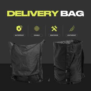 Sac à dos de livraison de colis grande capacité – Sac à dos logistique réglable et résistant à l'eau - Product Image 2