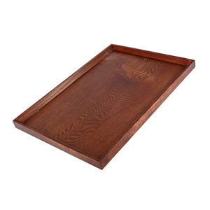 Venta caliente verde quemado Color antiguo Calidad superior Madera de pino Bandeja de servicio hecha a mano Bandeja de madera sostenible para la venta - Product Image 4