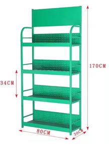 Rack d'entretien automobile en métal personnalisé pour l'emballage d'huile de lubrifiant Meubles d'affichage d'huile moteur pour un assemblage facile pour la salle d'exposition - Product Image 2