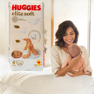 Pañales suaves Huggies Elite de calidad premium, compra entrega rápida, piel suave, agradable, absorción suave, cómodo y confiable - Product Image 5