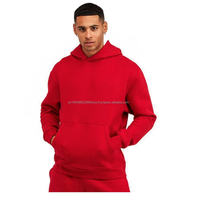 Sweat-shirt épais doublé de satin délavé style streetwear personnalisé pour l'hiver, tricot lourd. Sweats à capuche pour hommes OEMODM 100% coton - Product Image 3