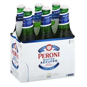 Toptan fiyat tedarikçisi Peroni Nastro Azzurro bira ithalat soluk Lager 5.1%