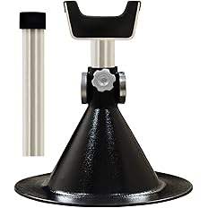 Soporte de pezuña de herrero ajustable para caballos, Gato de pezuña de metal resistente con cuna y poste de herrero, cuidado de pezuña, recorte de herrajes - Product Image 3