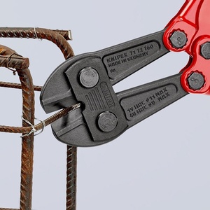 Coupe-boulons de 760 mm de longueur, poignées multi-composants, blanc, 11 mm moyen, 9 mm dur, 8 mm pour pinces KNIPEX - Product Image 6