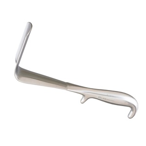 Rétracteur vaginal Doyen, forme concave, acier inoxydable, manuel, 23 cm de long, lame de 55x60 mm, instruments chirurgicaux de gynécologie - Product Image 1