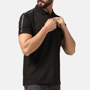 Meilleure qualité nouvelle mode hommes Golf Polo Hip Hop t-shirt à manches courtes 100% coton Logo personnalisé importé t-shirt décontracté été chaud - Product Image 2