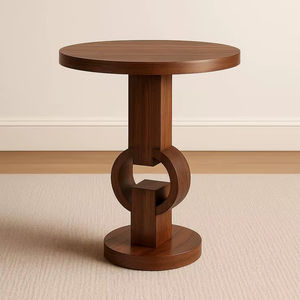 Table basse classique en bois massif faite à la main |   Table basse en bois pour la maison et l'hôtellerie - Product Image 1