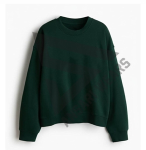 Sweat-shirts chauds d'hiver pour femmes, vêtements décontractés pour femmes, logo décontracté, hauts de survêtement, vente élevée, logo imprimé personnalisé, sweat-shirt vert - Product Image 1