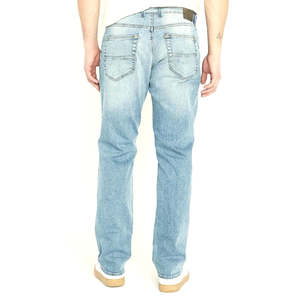 กางเกงยีนส์ไซส์พิเศษกางเกงยีนส์เอวกลางกางเกงแฟชั่นกางเกงยีนส์ซักผ้าคอตตอนคุณภาพสูงแห้งเร็วมีกระเป๋า - Product Image 2