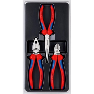 KNIPEX 3-Piece Deep-Drawn Copper <b>Pliers</b> <b>Set</b> Assembly Package Assembly & Tools - Product Image 3