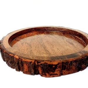 Cuenco de Madera Grande, Diseño Único, Cuenco de Madera para Guardar Hilos, Tejido de Ganchillo por faizacraft - Product Image 2