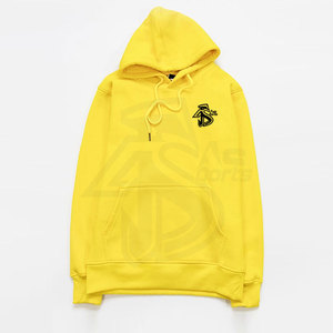Sudadera con capucha OEM para hombre con bolsillo informal liso o impreso sudaderas con capucha para venta al por mayor en MOQ bajo - Product Image 2