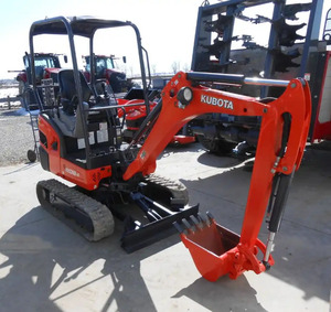 Mini-excavatrice compacte Kubota KX018-4 de qualité supérieure, nouveau design, en promotion, à vendre - Product Image 3