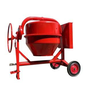 Mezcladora de Concreto de Tambor Inclinable de Alta Eficiencia HGP CT200 380L, Motor de Gran Capacidad 2.2-3kW 6-8M3/H para Uso en Construcción - Product Image 1