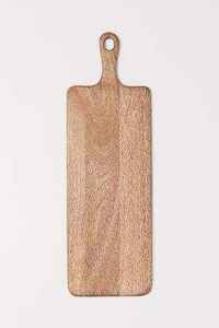 Imágenes, venta al por mayor, tabla de cortar de madera de Acacia rectangular maciza, bloque de cortar de cocina de palisandro, bloque de madera duradero transfronterizo - Product Image 4