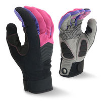 Fournisseur d'usine direct gants de mécanicien Protection contre les chocs respirant sécurité utilitaire multicolore gants de mécanicien meilleure qualité