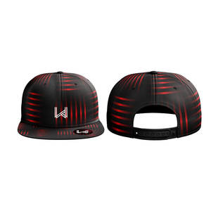 Casquette de baseball snapback personnalisée en gros avec logo 3D brodé pour hommes et femmes, casquette snapback à visière plate de haute qualité personnalisée à 6 panneaux - Product Image 6