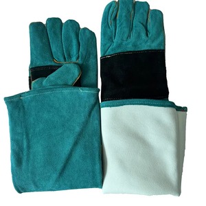 Guantes de Soldadura de Cuero Vacuno Resistentes al Calor, Guantes de Soldadura/Guantes de Seguridad para Protección de Manos al por Mayor - Product Image 4