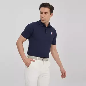 Men's Breathable Knitted Golf Shirts and Jackets Optimized Performance with Digital Printing - Product Image 6