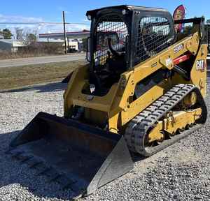 Chargeuse compacte sur chenilles Caterpillar 259D3 d'occasion, 74 CV, diesel, avec godet de 0,55 m, boîte de vitesses et roulements - Product Image 4