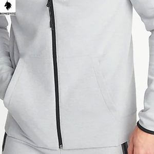 เสื้อมีฮู้ดแบบสวมหัวของผู้ชายผ้าฝ้าย100% ผ้าโพลีเอสเตอร์ผ้าเทอร์รี่ลำลองลวดลายทึบสำหรับฤดูหนาวดีไซน์แบบกำหนดเอง - Product Image 6