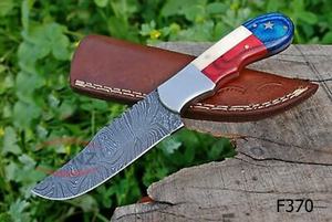 Cuchillo de Chef sett, mango de bandera, hoja de Damasco - Product Image 2