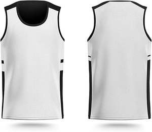 Maillots de basket-ball réversibles en mesh pour hommes de qualité supérieure, maillots de sport athlétiques - Product Image 3