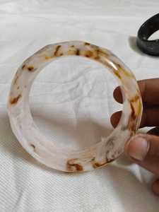 Resin Cuff Bangle <b>Bracelet</b> Color Resin With Multi Gemstone Bangle Stacking Handmade bh crafts - Product Image 3